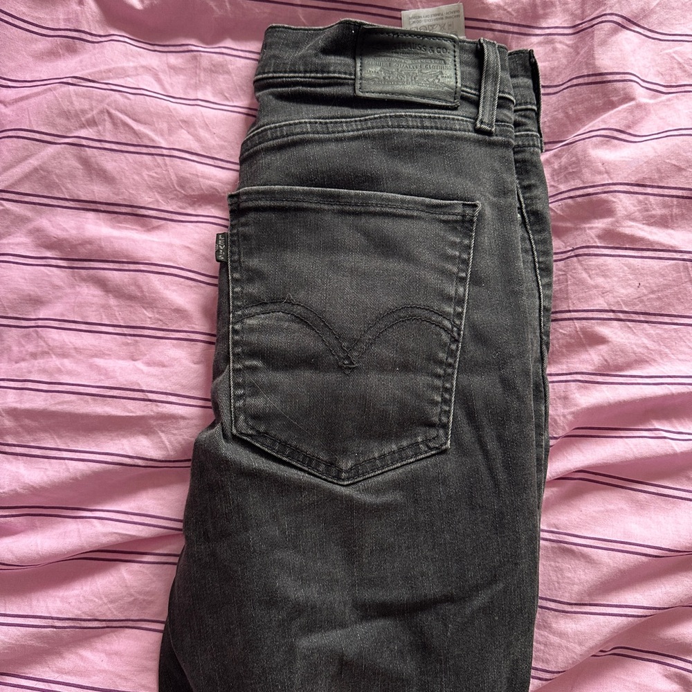 Levi's Charcoal Skinny Jeans